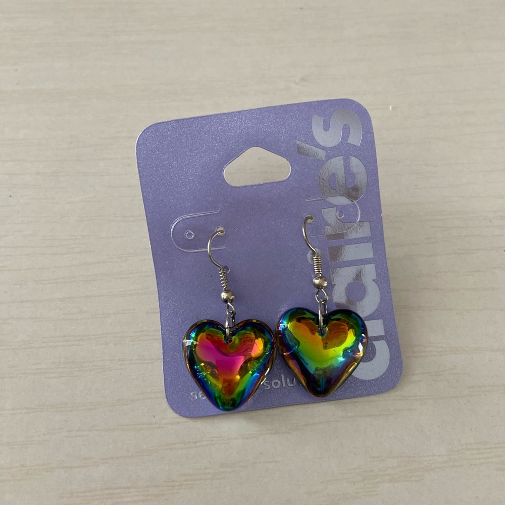 heart earrings